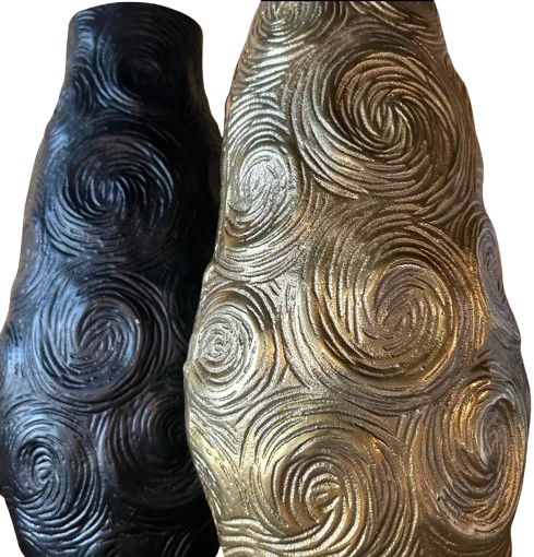 Élégance -Vase Sculpté