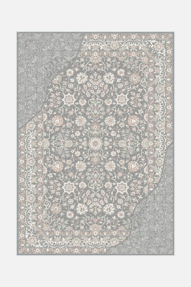 Tapis Finja Gris Clair