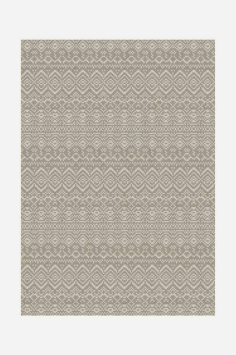 Tapis Amour Skandi Noisette