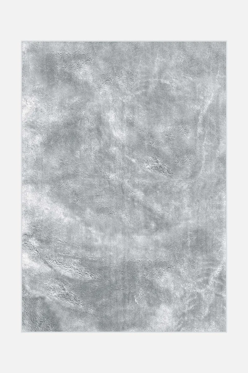 Tapis Shaggy Mono Quartz Fumé