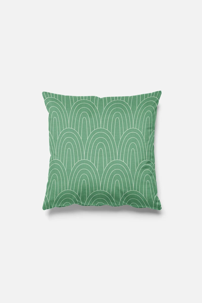 Coussin Arc Magique Émeraude