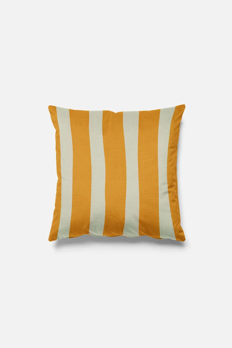 Coussin Rayures Safran