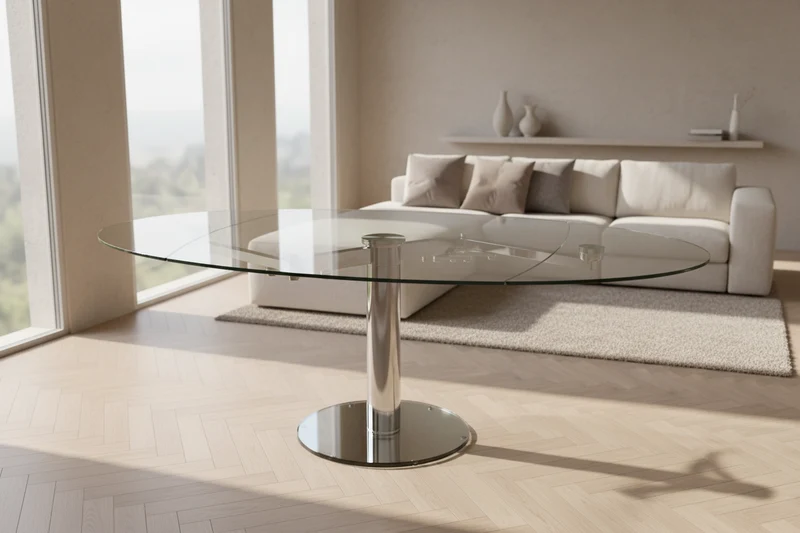 Table en verre extensible - Extand