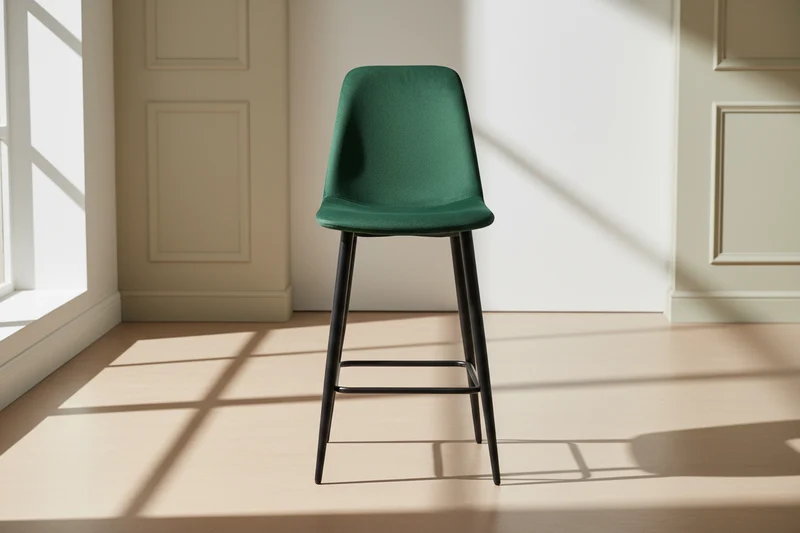 Chaise de bar en velours - Boy