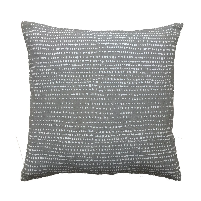 Housse de coussin Snowflakes gris