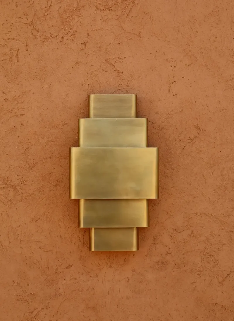 Applique Murale Art Deco en Laiton Fait-Main - « SOFIA »