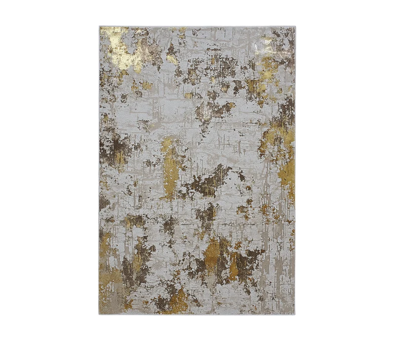 Tapis moderne salon bicolore - Batik