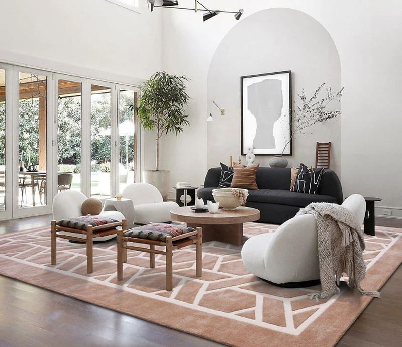 Tapis design pour salon - Atica