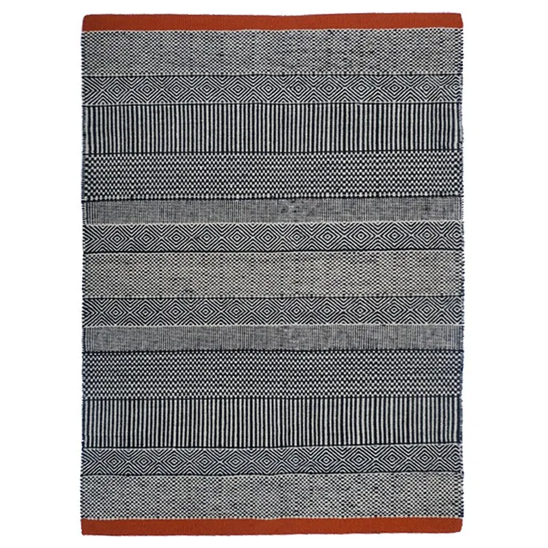 Tapis Triptik Noir et Rouge