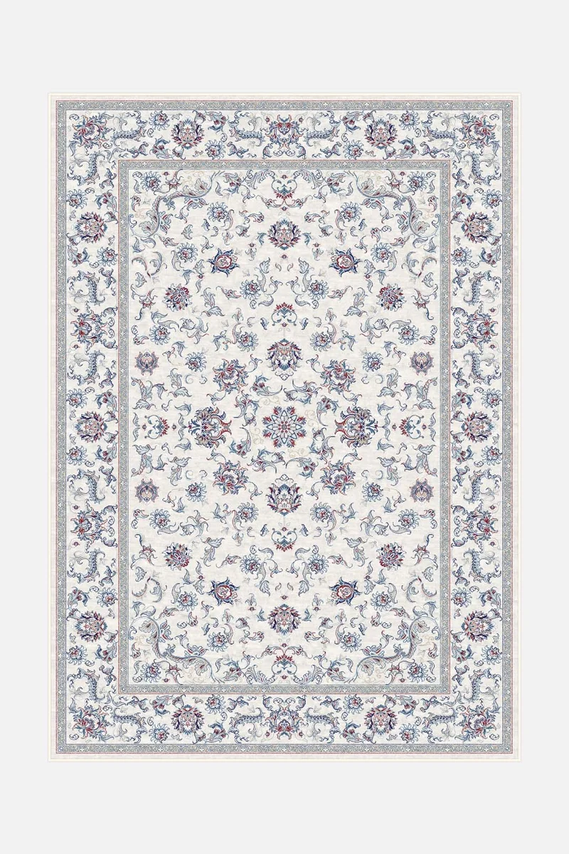 Tapis Iris Bleu