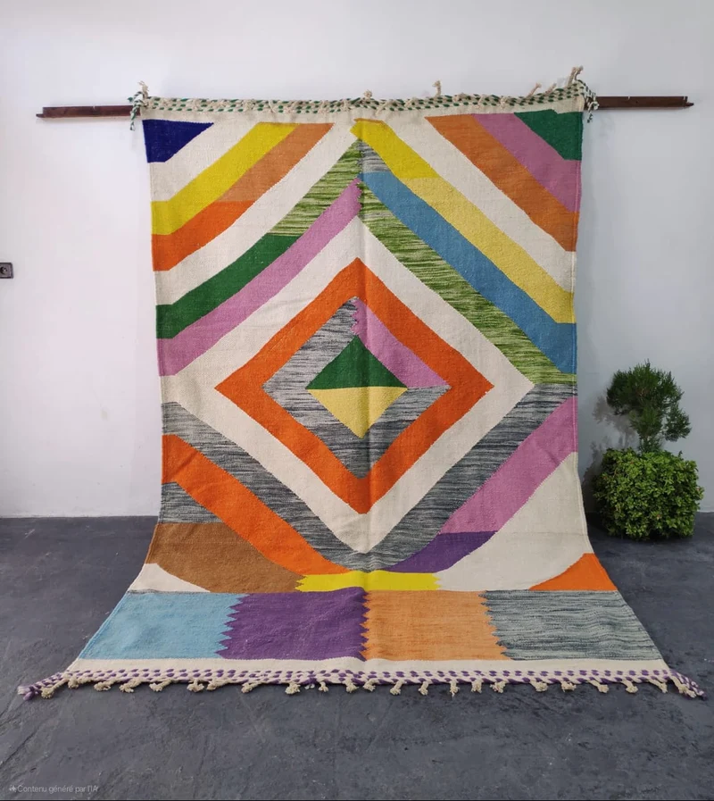 Tapis berbère - Kilim Zanafi