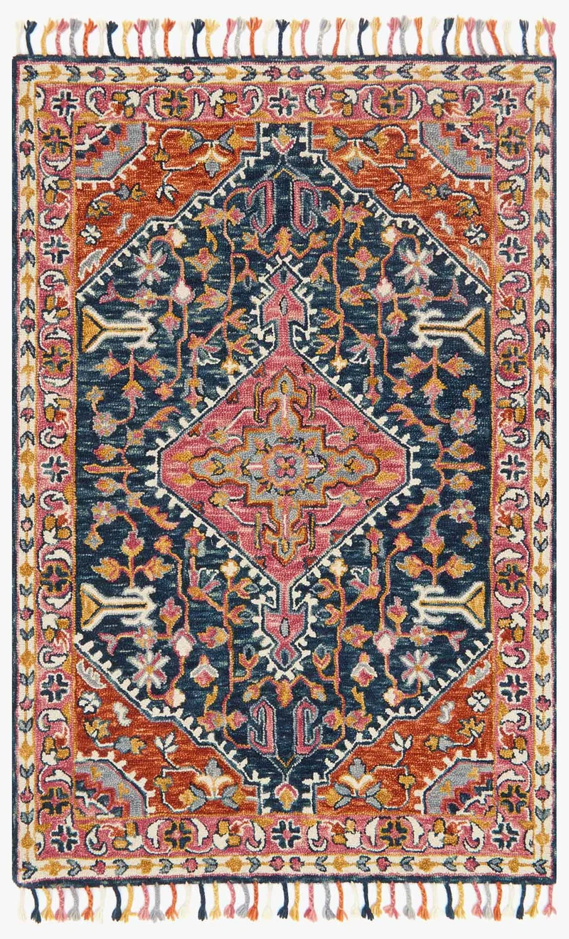 ZR-701 : Tapis en laine - noué main