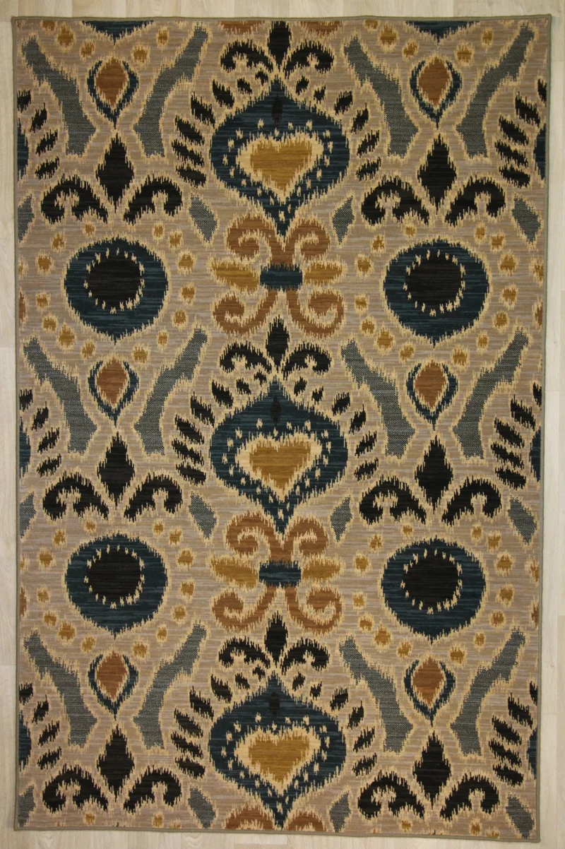 Tapis contemporain en laine