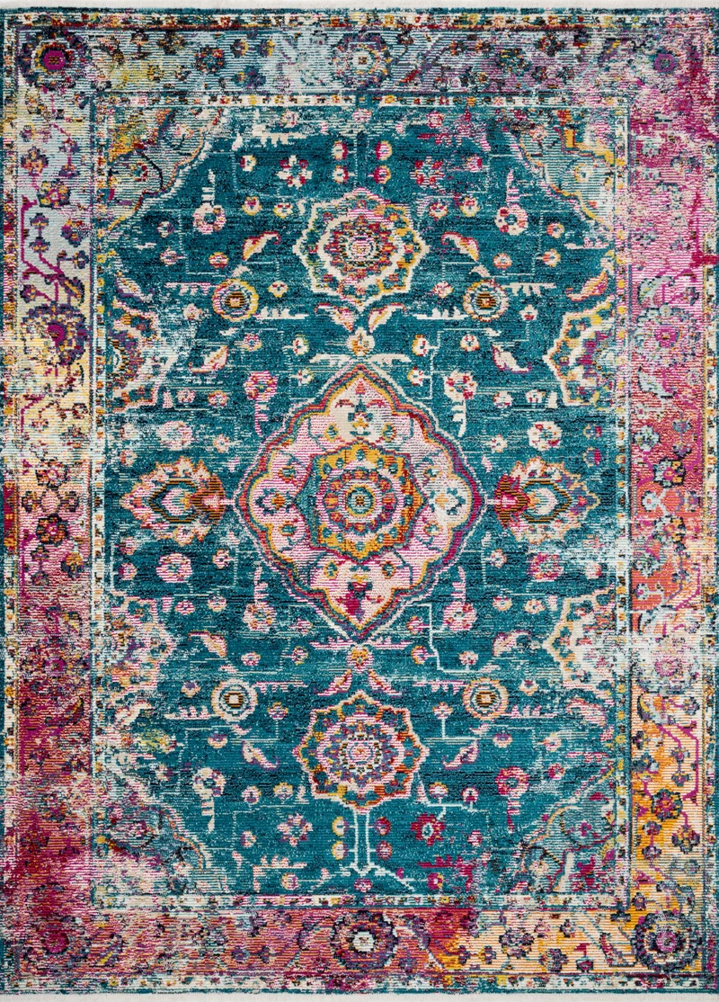 SI-601 : Tapis JUSTINA BLAKENEY en fibre synthétique