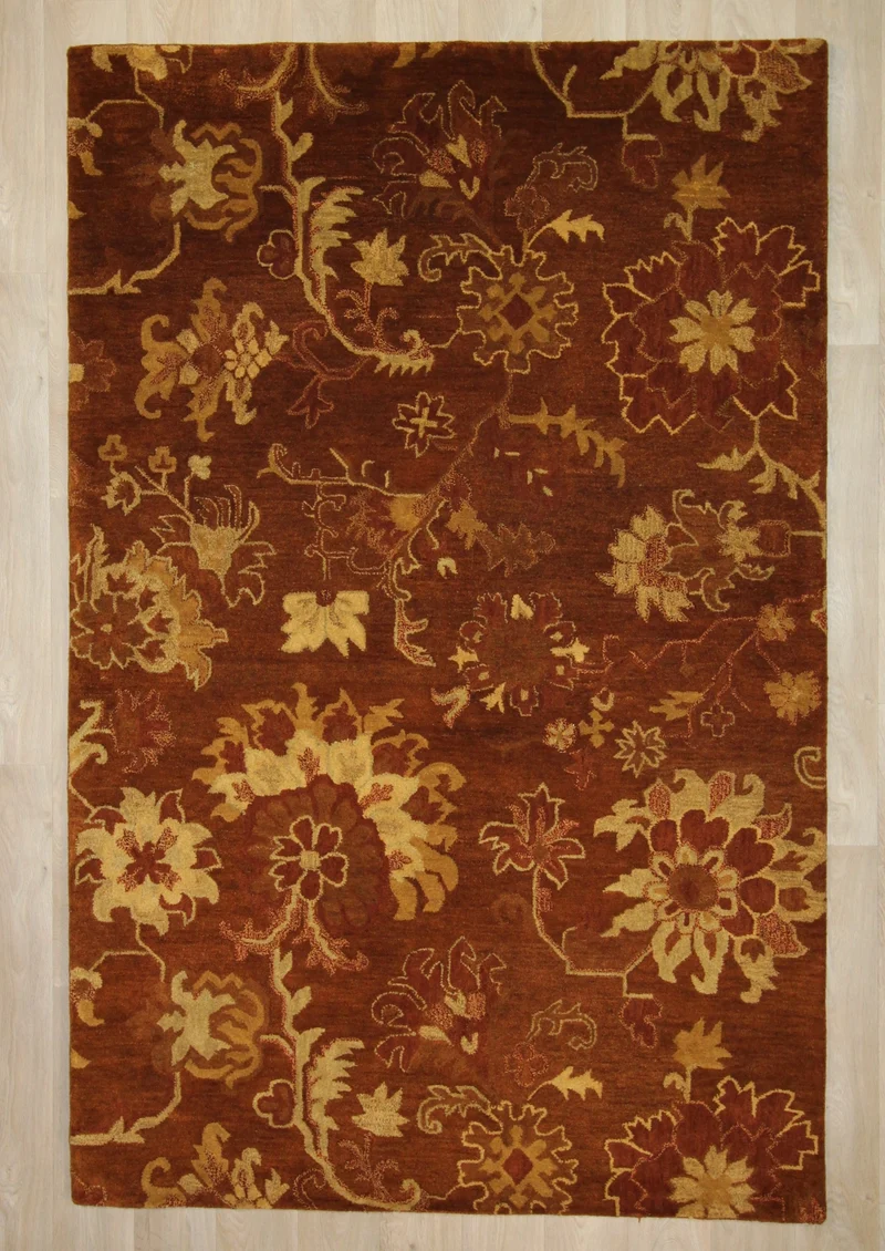 Tapis classique en laine tuftée