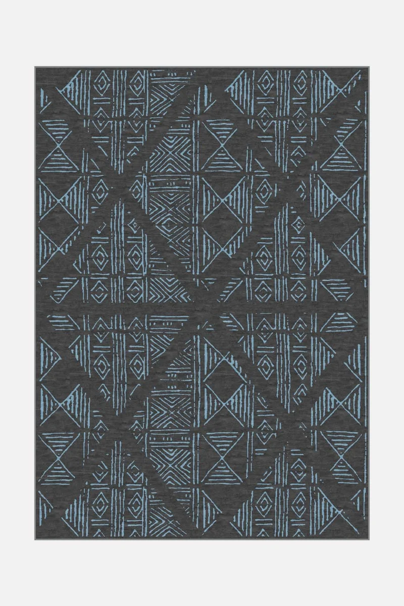 Tapis Logan Bleu