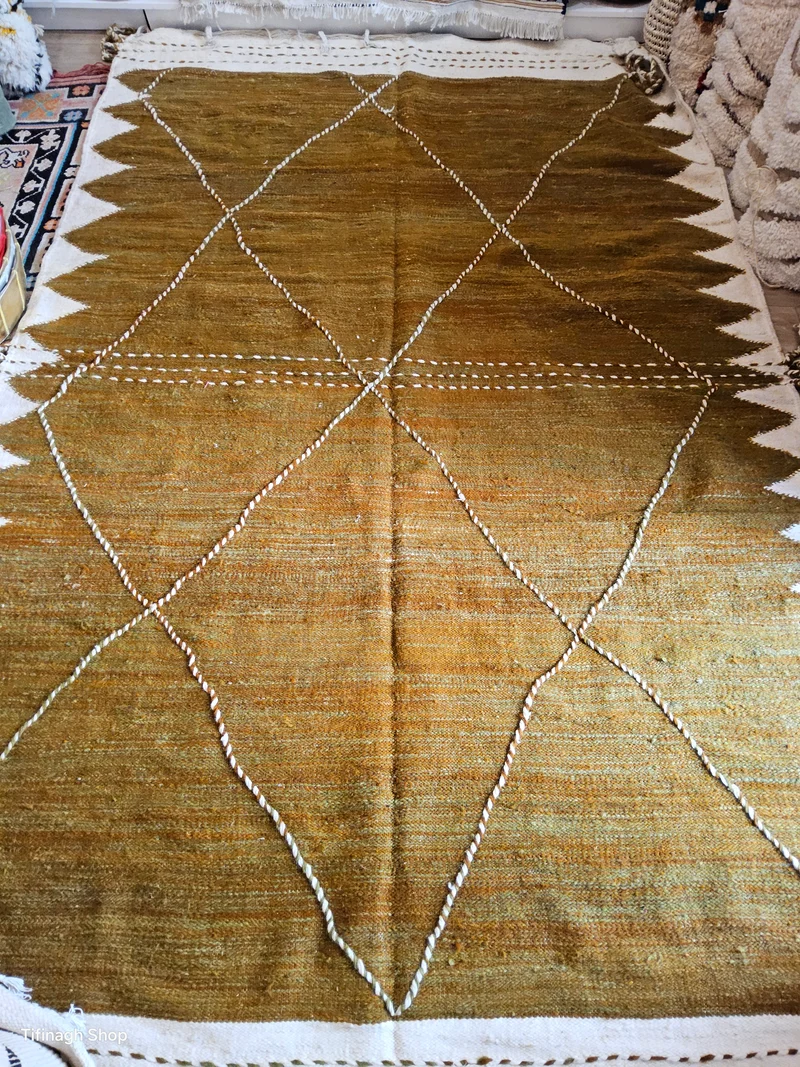 Tapis berbère - Kilim Zanafi 3.23 m x 2 m