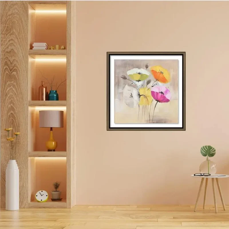 Coquelicots - tableau fleure