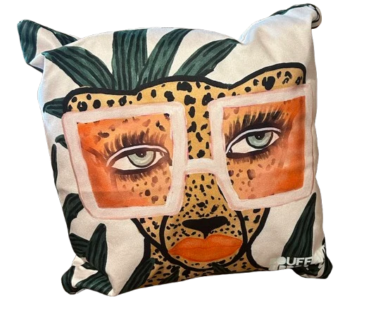 Bouffants & Broken hearts - Alma coussin coloré