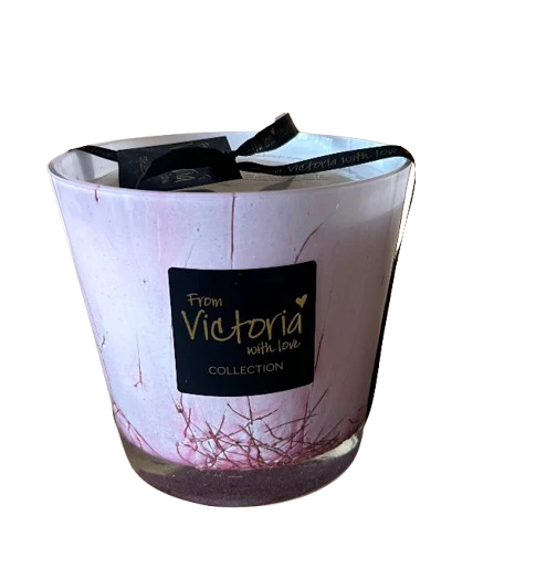 Marble Rose Bougie Victoria