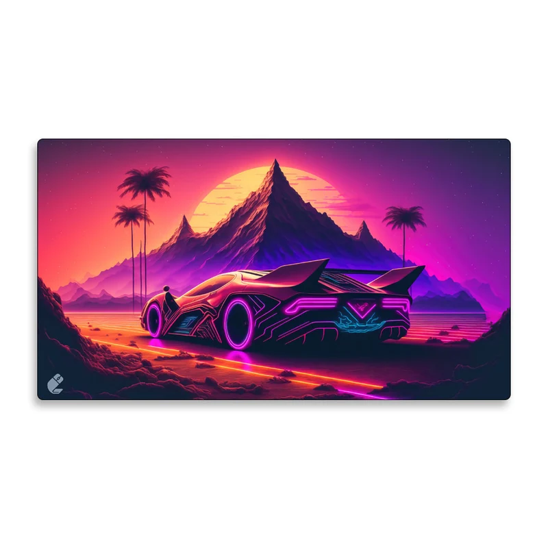 Voiture de sport futuriste