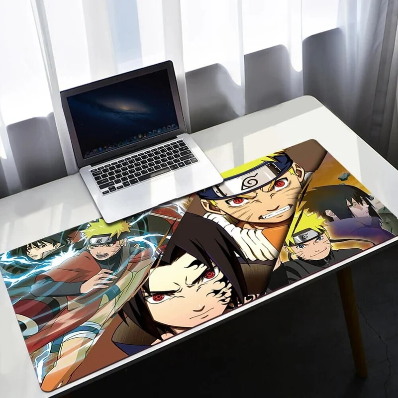 Tapis de souris Evolution Naruto et Sasuke