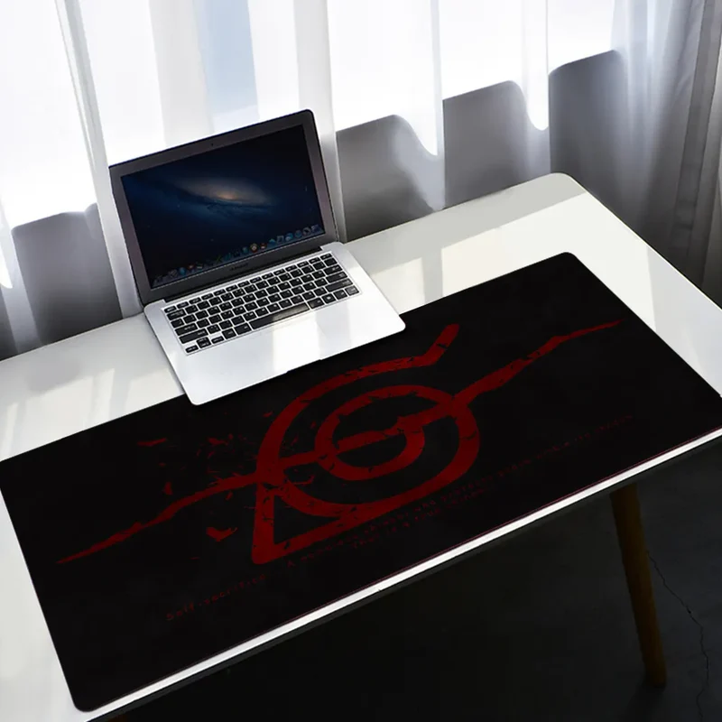 Tapis de souris symbole Konoha rayé