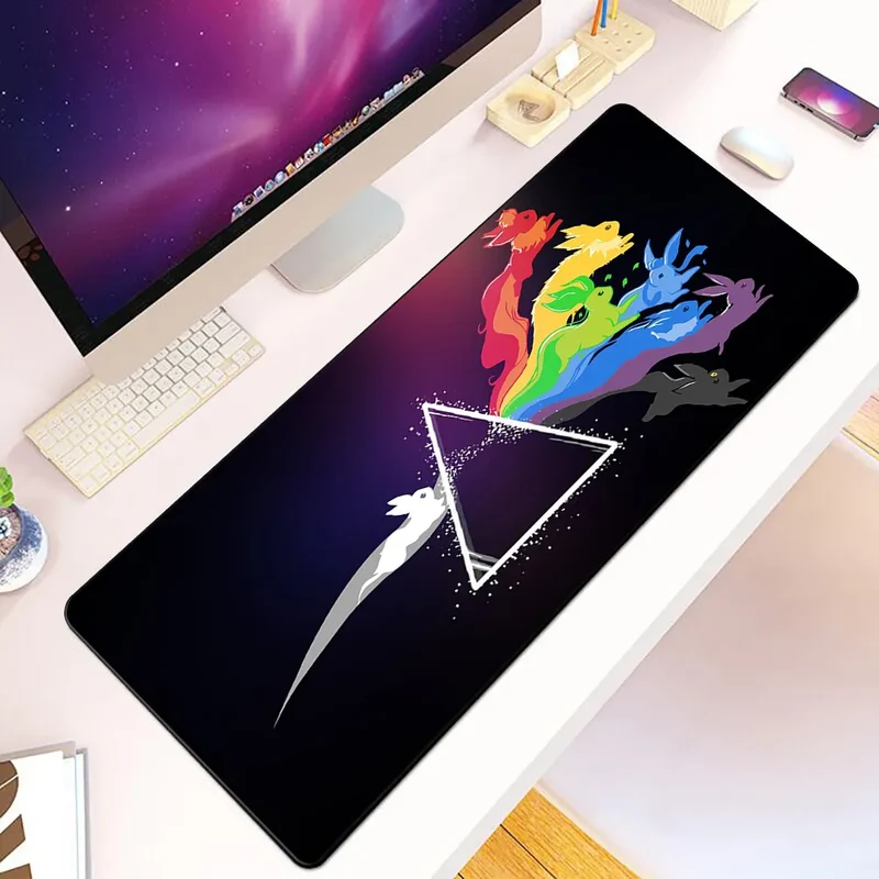 Tapis de souris Pokemon Evolie triangle d'évolution