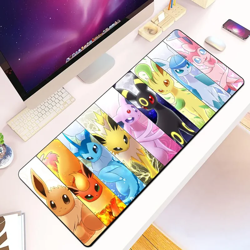 Tapis de souris Pokemon Evolie portrait evolution