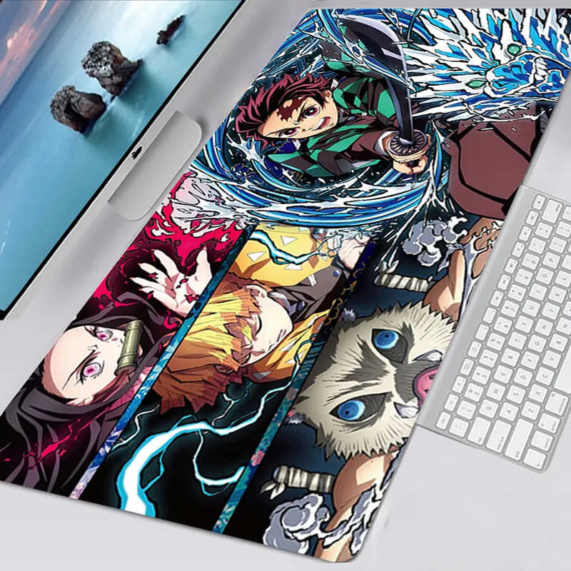 Tapis de souris Demon Slayer nos héros principaux