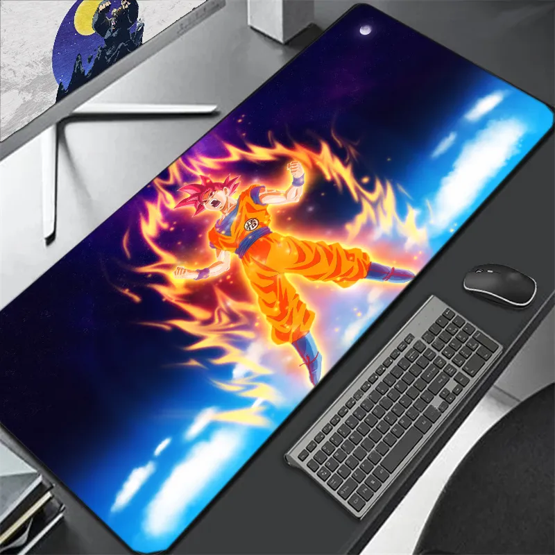 Tapis de souris dragon ball Z Goku cheveu rouge