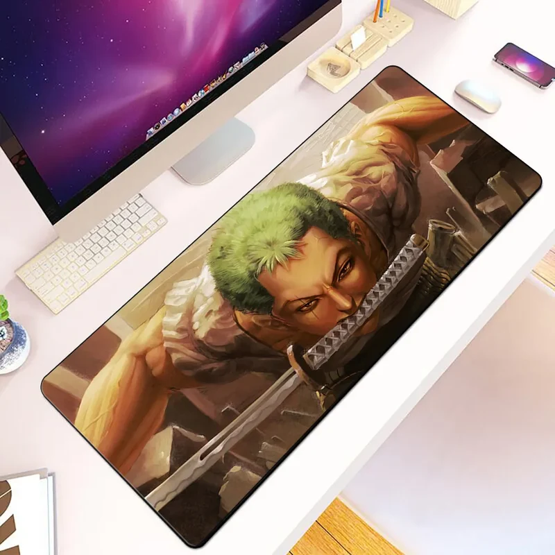 Tapis de souris One Piece ZORO sabre en bouche
