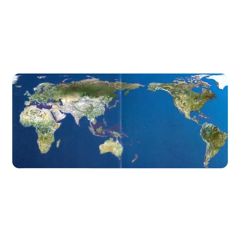 Tapis de souris XXL présentation du monde