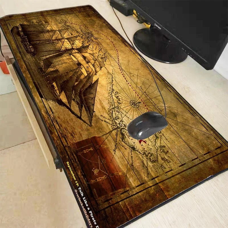 Tapis de souris XXL Bateau pirate