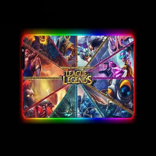 Tapis de Souris RGB XL Champions Lol