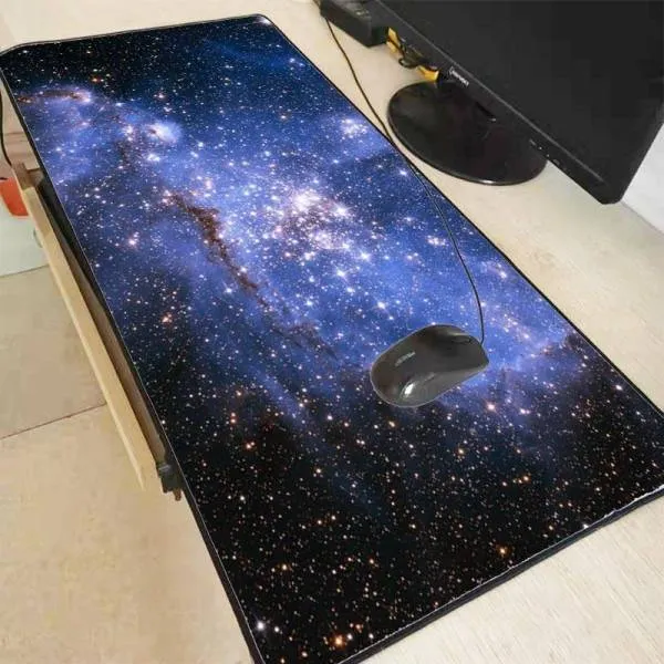 Tapis de Souris XXL Espace Bleu