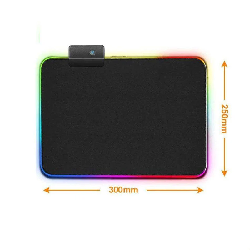 Tapis de Souris RGB XL Gaming Noir