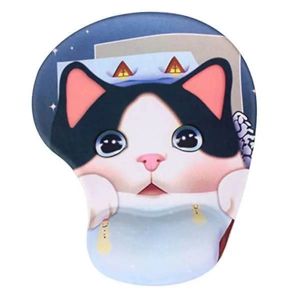 Tapis de Souris Ergonomique Sieste du Chat