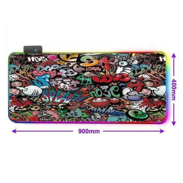 Tapis de Souris RGB XXL Tag
