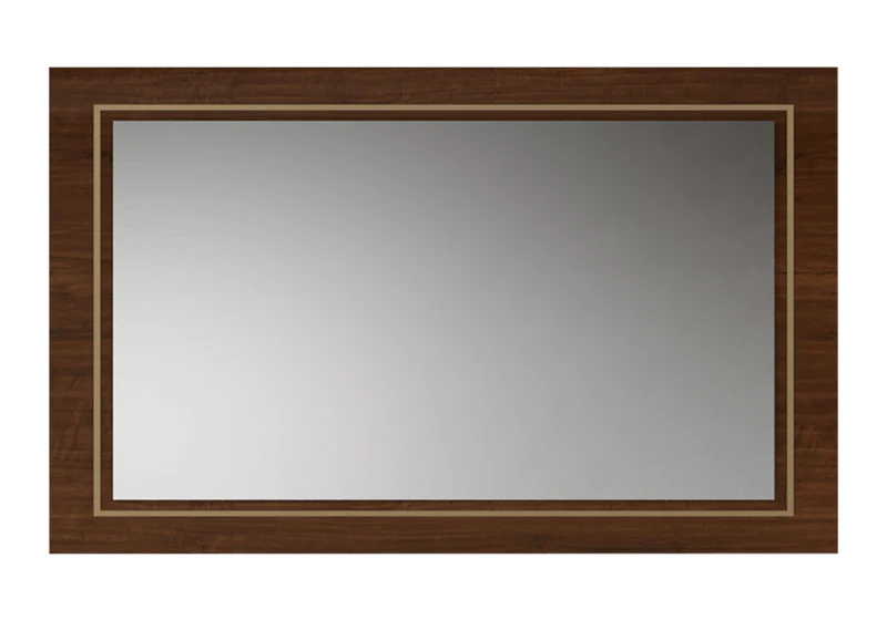 Miroir chambre noyer laqué – Eva