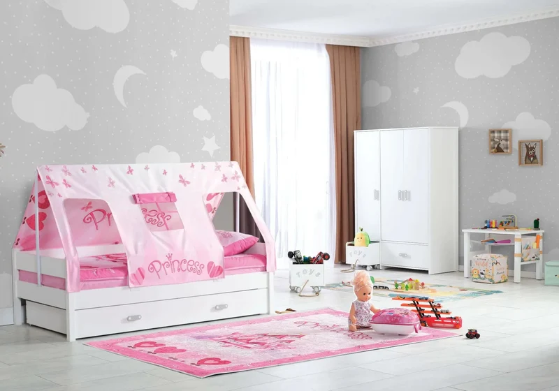 Ensemble de chambre enfant montessori MY WORLD PRINCESS