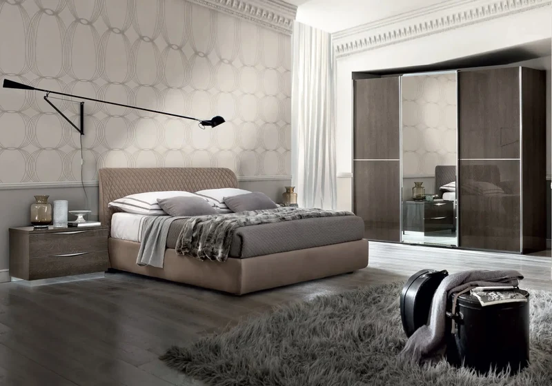 Chambre complète design bouleau NARA